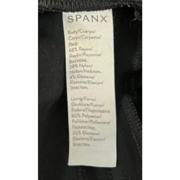 Spanx Backseam Skinny Black Pants, Size S - Picture 10 of 10